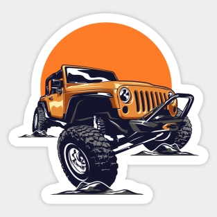 4X4 Wheeler Sticker